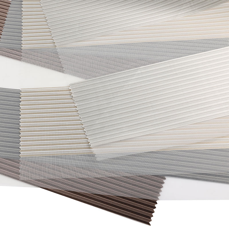 YX05 lysoverføring og ventilasjon Semi-blackout Zebra Blind stoff