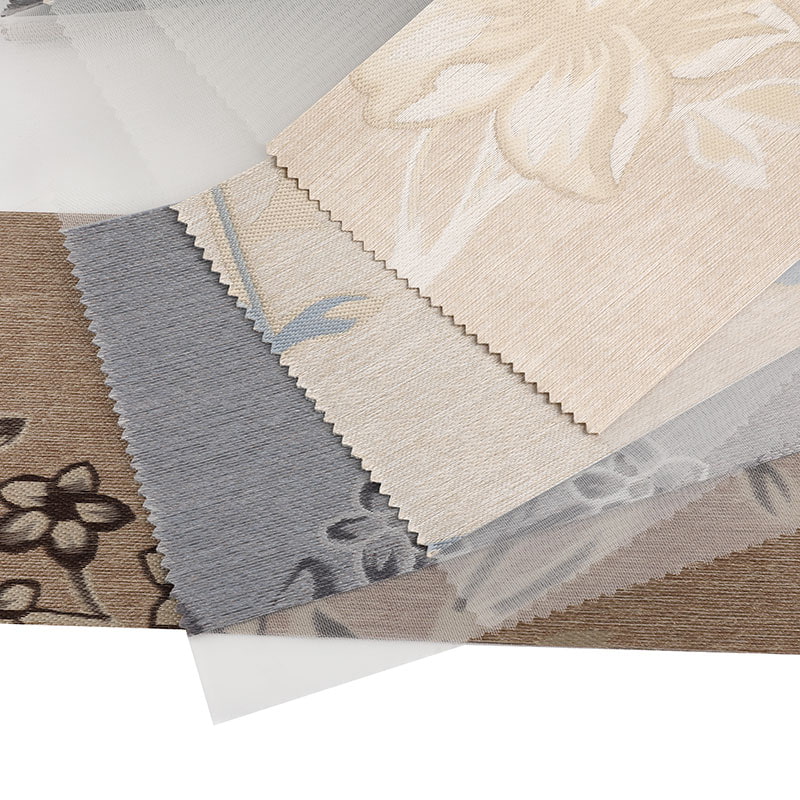 YX019 Mellow Color Solbeskyttelse Jacquard Zebra Blind Stoff