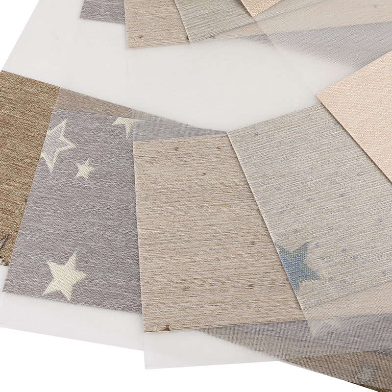 GD01 Novel Fasjonabelt Enkeltlags Jacquard Zebra Blindstoff