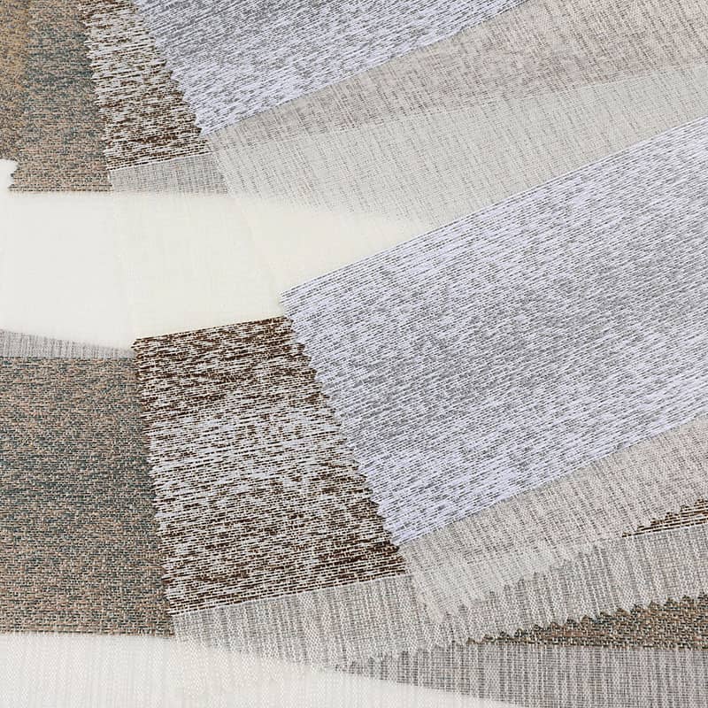 GD11 Justerbart Lett Dobbeltlags Semi-Blackout Zebra Blindstoff