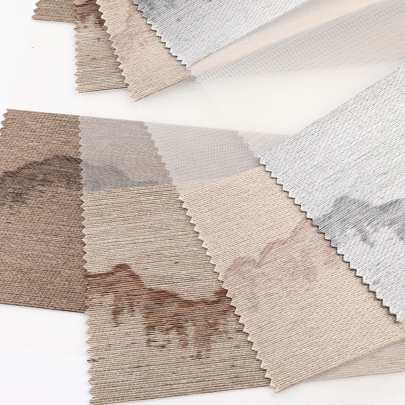 GD08 Sterk følelse av Stereo Jacquard Zebra Blindstoff