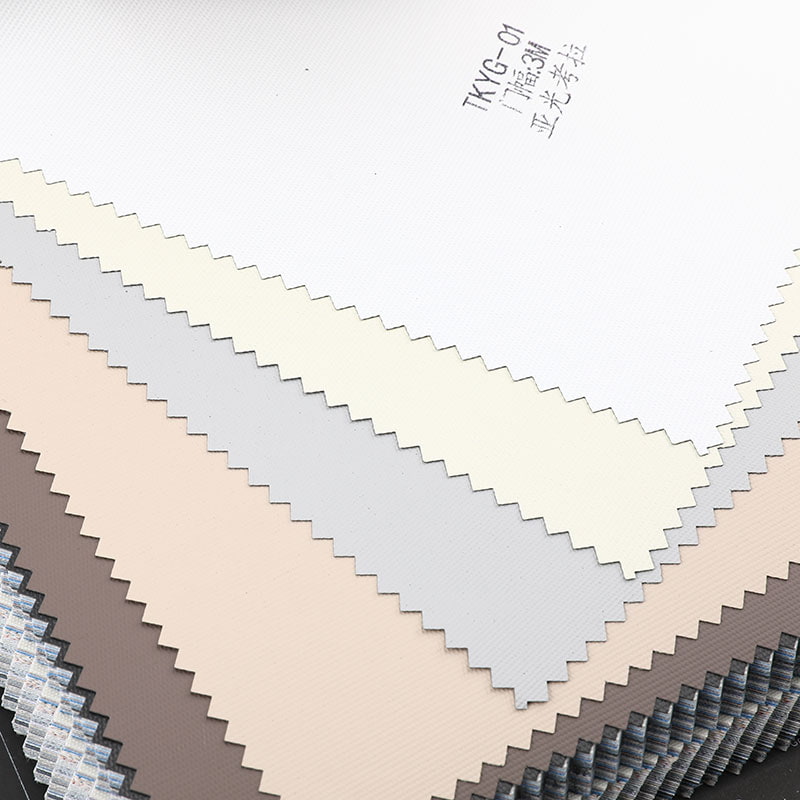 TKYG 300cm Dobbel Face Color Lim 100% Blackout Roller Blind Stoff